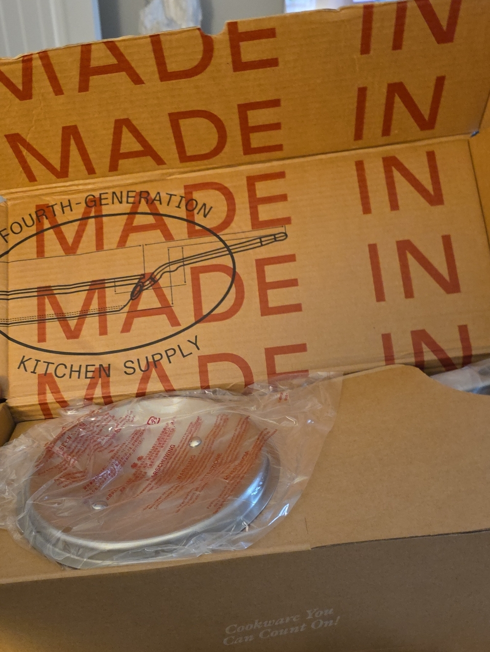 MADE IN COOKWARE Silver Stainless Steel Lid - Silver. CERAMICLAD 4 QT